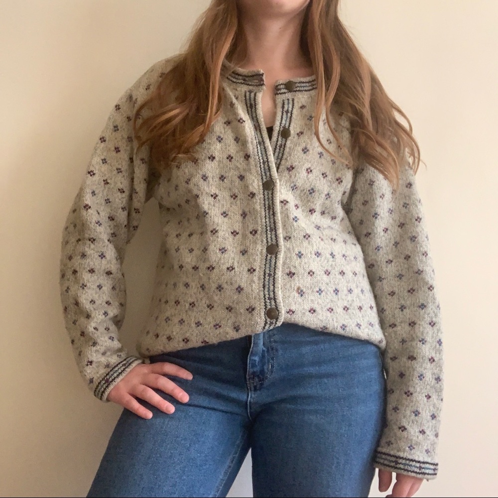 Vintage Eddie Bauer wool sweater